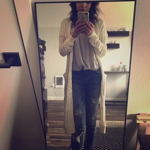 Abercrombie and fitch long cardigan
